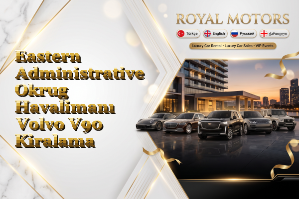 Eastern Administrative Okrug Havalimanı Volvo V90 Kiralama