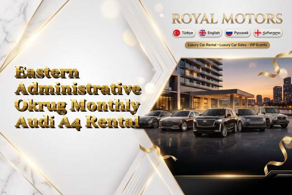 Eastern Administrative Okrug Monthly Audi A4 Rental