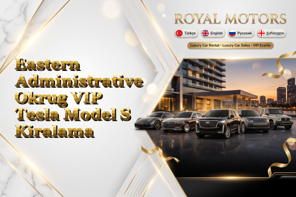 Eastern Administrative Okrug VIP Tesla Model S Kiralama