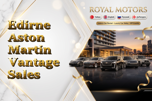 Edirne Aston Martin Vantage Sales