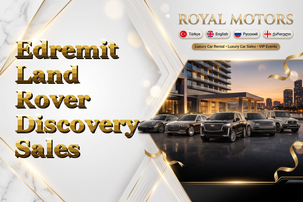 Edremit Land Rover Discovery Sales