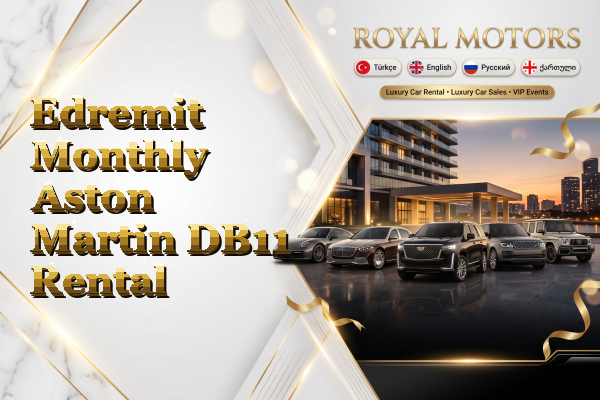 Edremit Monthly Aston Martin DB11 Rental
