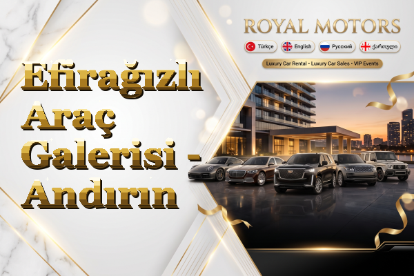 Efirağızlı Araç Galerisi - Andırın