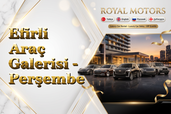 Efirli Araç Galerisi - Perşembe