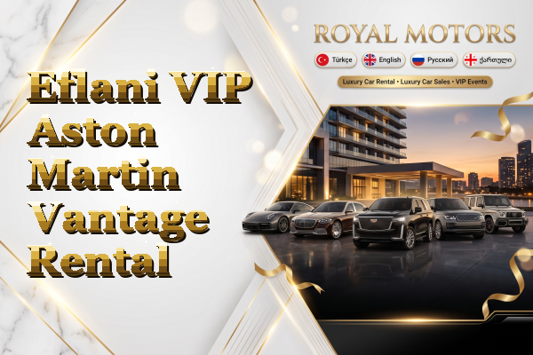 Eflani VIP Aston Martin Vantage Rental