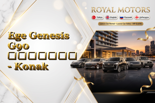 Ege Genesis G90 გაყიდვა - Konak