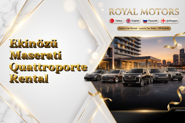 Ekinözü Maserati Quattroporte Rental