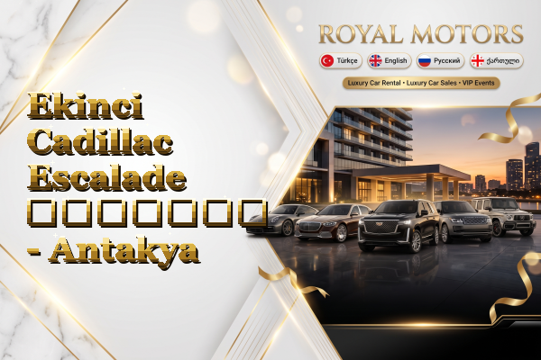 Ekinci Cadillac Escalade გაყიდვა - Antakya