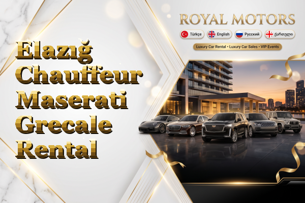 Elazığ Chauffeur Maserati Grecale Rental