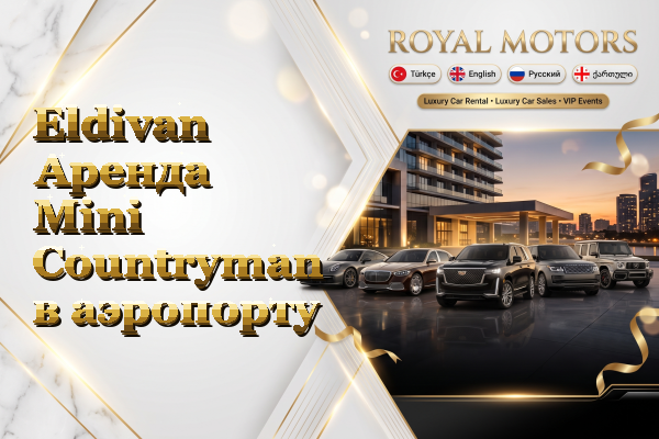 Eldivan Аренда Mini Countryman в аэропорту