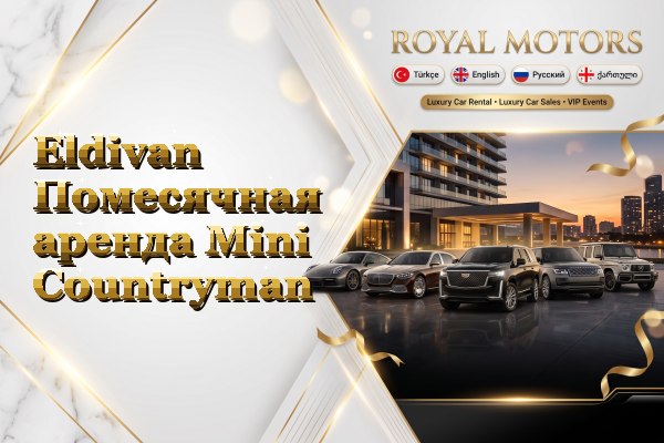 Eldivan Помесячная аренда Mini Countryman