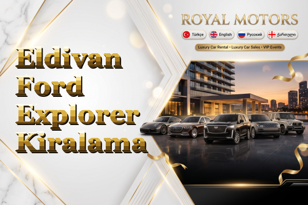 Eldivan Ford Explorer Kiralama