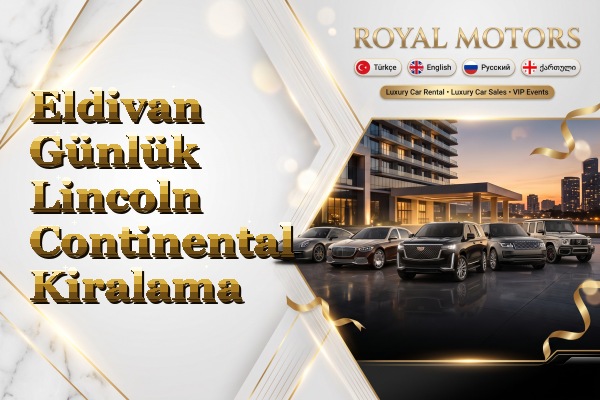 Eldivan Günlük Lincoln Continental Kiralama
