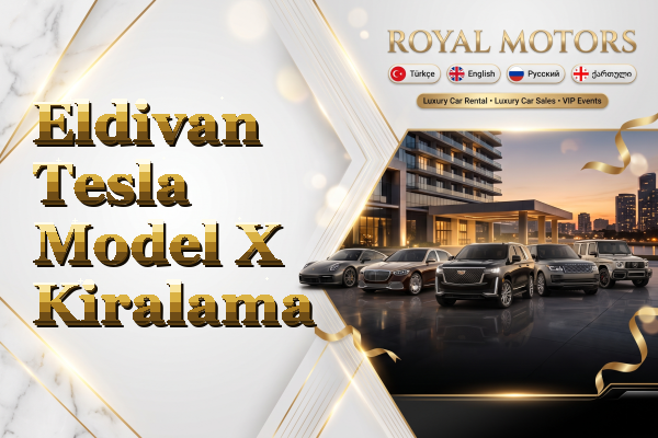 Eldivan Tesla Model X Kiralama