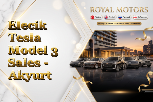 Elecik Tesla Model 3 Sales - Akyurt