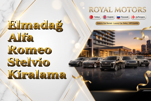 Elmadağ Alfa Romeo Stelvio Kiralama