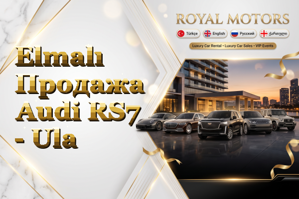 Elmalı Продажа Audi RS7 - Ula