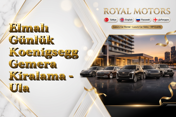 Elmalı Günlük Koenigsegg Gemera Kiralama - Ula