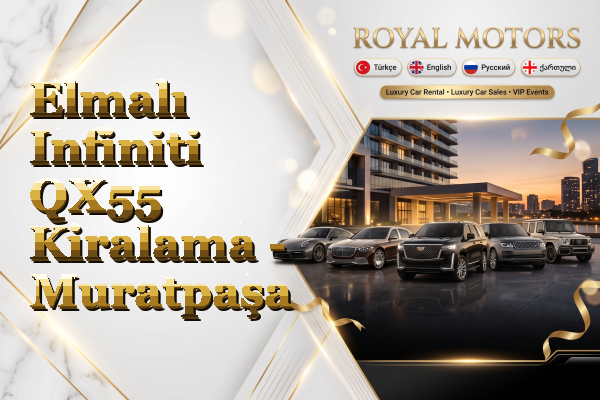 Elmalı Infiniti QX55 Kiralama - Muratpaşa