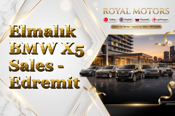 Elmalık BMW X5 Sales - Edremit