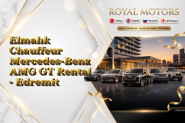 Elmalık Chauffeur Mercedes-Benz AMG GT Rental - Edremit