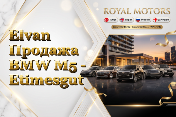 Elvan Продажа BMW M5 - Etimesgut
