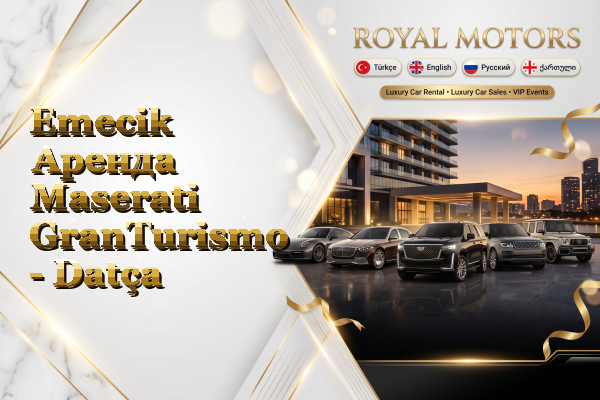 Emecik Аренда Maserati GranTurismo - Datça