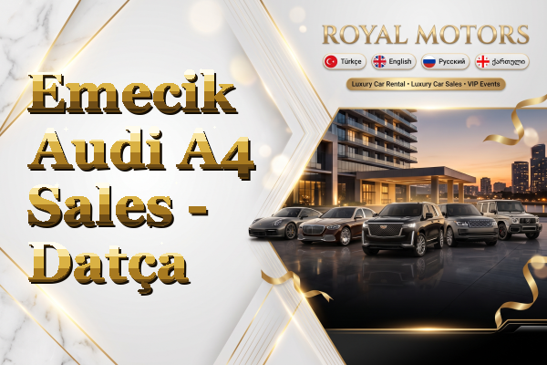 Emecik Audi A4 Sales - Datça