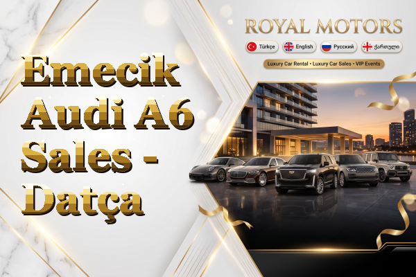 Emecik Audi A6 Sales - Datça
