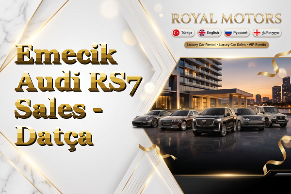 Emecik Audi RS7 Sales - Datça