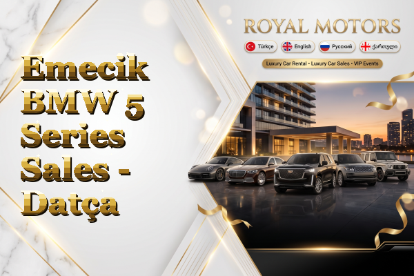 Emecik BMW 5 Series Sales - Datça