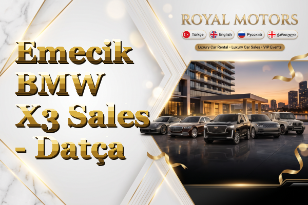 Emecik BMW X3 Sales - Datça