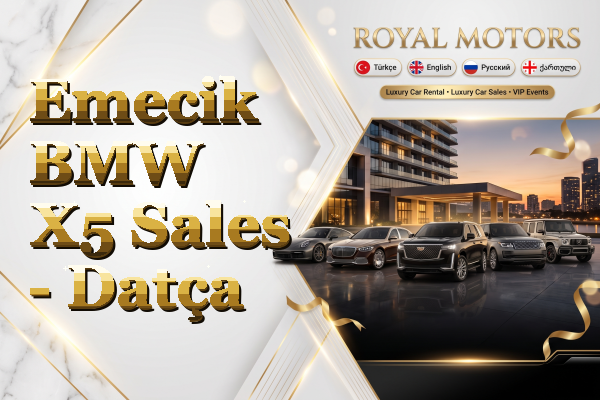 Emecik BMW X5 Sales - Datça