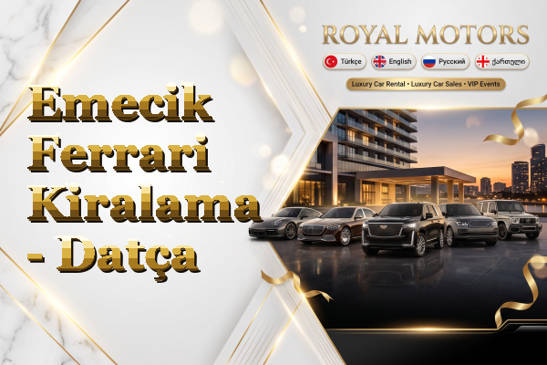 Emecik Ferrari Kiralama - Datça