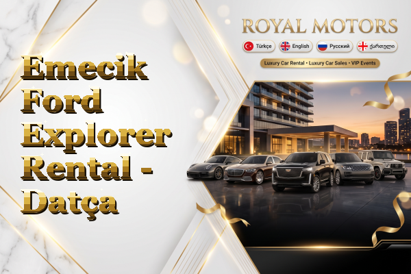 Emecik Ford Explorer Rental - Datça
