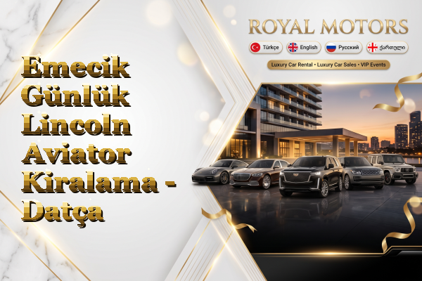 Emecik Günlük Lincoln Aviator Kiralama - Datça