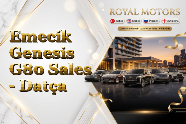 Emecik Genesis G80 Sales - Datça