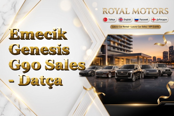 Emecik Genesis G90 Sales - Datça