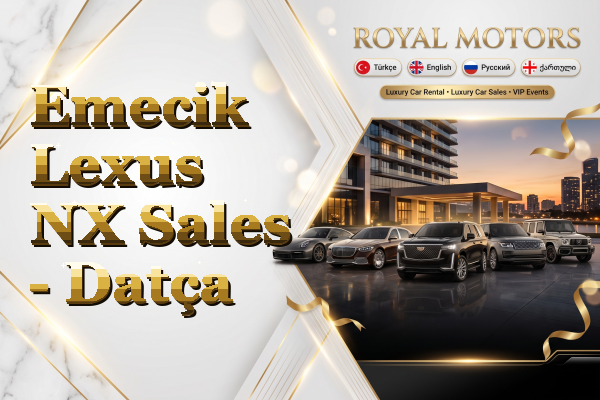 Emecik Lexus NX Sales - Datça