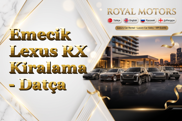 Emecik Lexus RX Kiralama - Datça