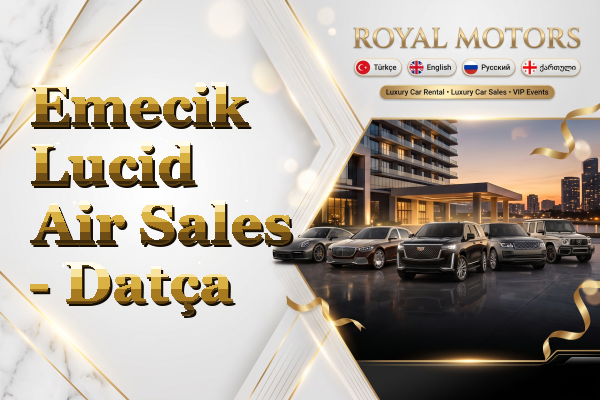 Emecik Lucid Air Sales - Datça