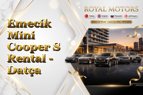 Emecik Mini Cooper S Rental - Datça