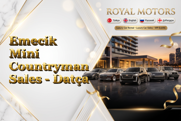 Emecik Mini Countryman Sales - Datça