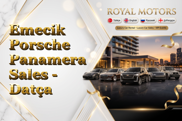 Emecik Porsche Panamera Sales - Datça