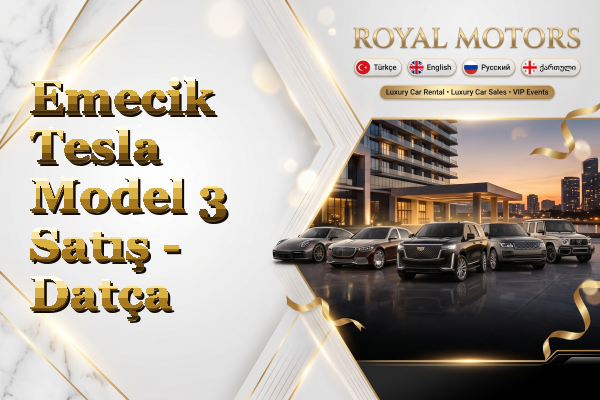 Emecik Tesla Model 3 Satış - Datça