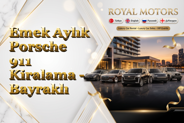 Emek Aylık Porsche 911 Kiralama - Bayraklı