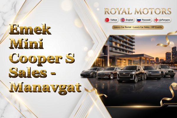 Emek Mini Cooper S Sales - Manavgat