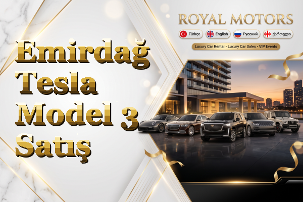 Emirdağ Tesla Model 3 Satış