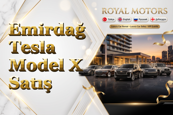 Emirdağ Tesla Model X Satış