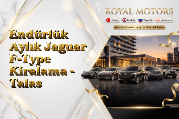 Endürlük Aylık Jaguar F-Type Kiralama - Talas